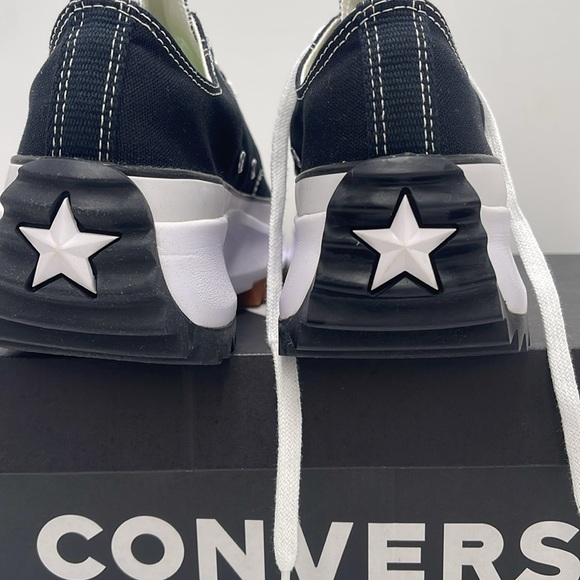 Converse Men’s RUN STAR HIKE OX BLACK/WHITE/GUM 168816C
Platforms Sneakers - Picture 13 of 16